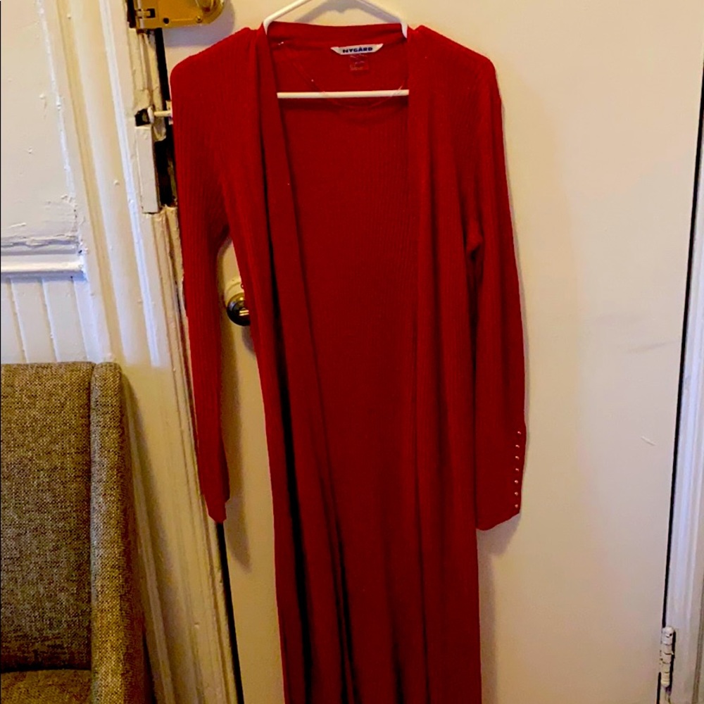 Red Cardigan